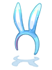 水蓝兔兔发箍